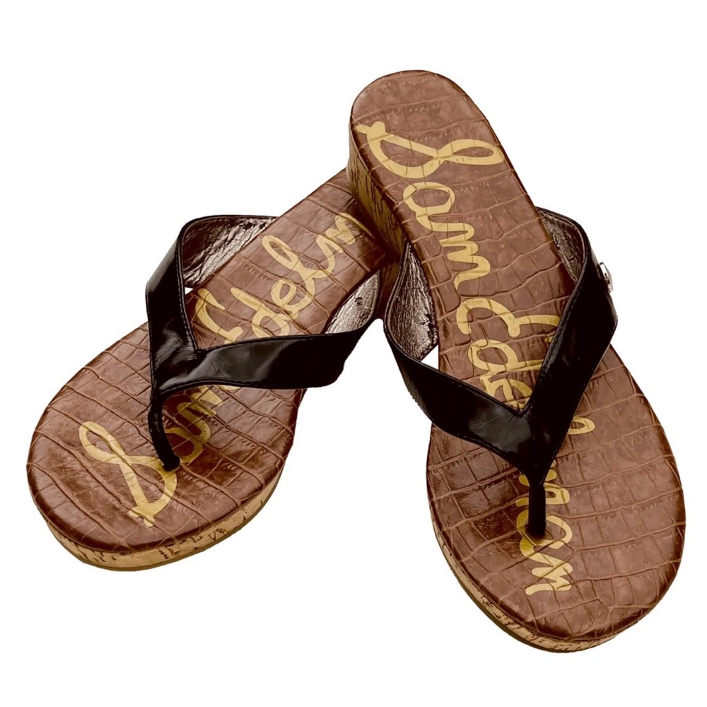 EUC Sam Edelman TONYA Patent Sandal